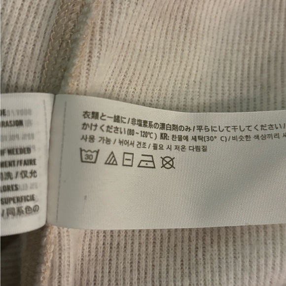 Abercrombie &‎ Fitch Womens Cozy Cropped Cardigan, Size Med Tie Dye Soft Casual - Picture 10 of 11